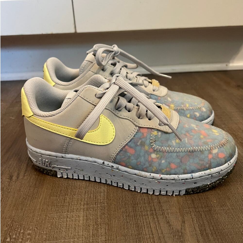 Nike Air Force 1 Kids Low Crater Confetti Sneakers